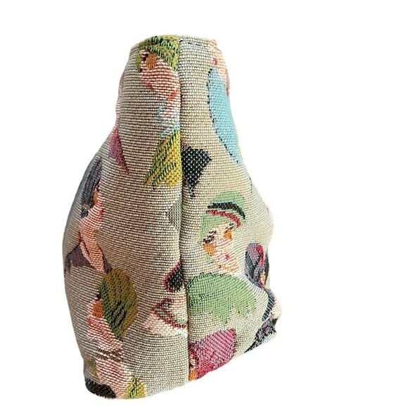 Jules Pansu Paris Tapesty Cosmetic Make-Up Pouch - Picture 4 of 9